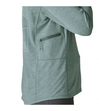 Блуза Patagonia Capilene Cool Sun Hoody - Peak Visions W's